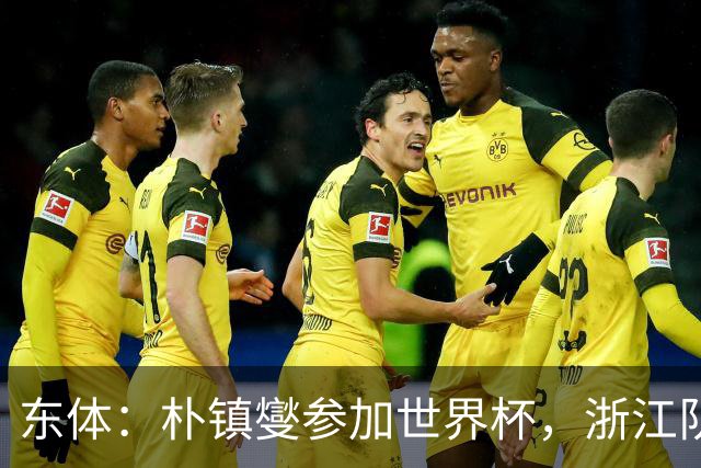 东体：朴镇燮参加世界杯，浙江队将获得总额约31.9万美元补偿