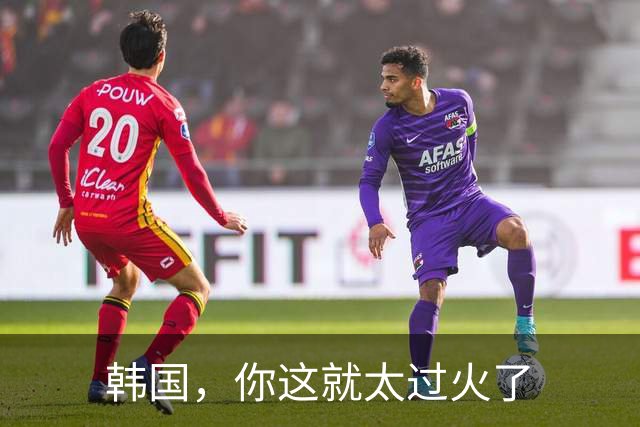 韩国，你这就太过火了